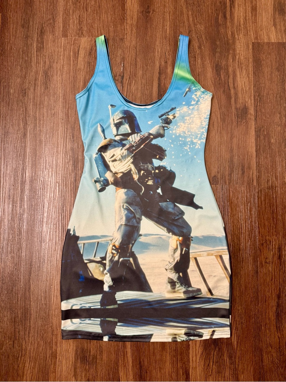 BlackMilk Boba Fett Star Wars Dress Medium